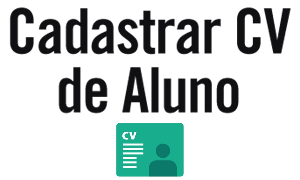 Cadastrar CV de Aluno